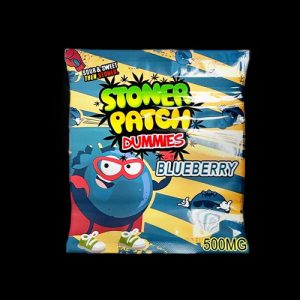 Stoner Patch Blueberry Gummies 500mg THC