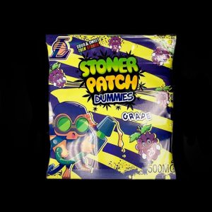 Stoner Patch Grape Gummies 500mg THC