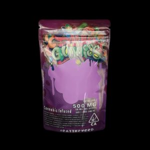 Dank Grape Gummies 500mg THC