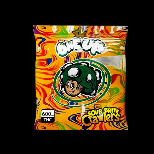 One Up Sour Brite Crawlers 600mg THC - Moonhauz One Up Sour Brite Crawlers 600mg THC