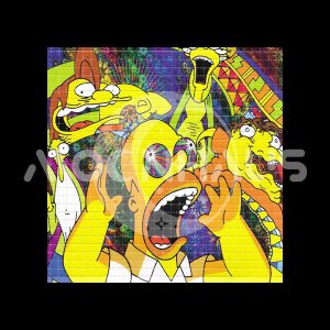 Simpsons LSD-25 Blotter Tabs - 20 Tabs