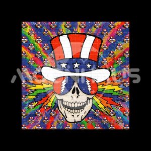 Skull LSD-25 Blotter Tabs