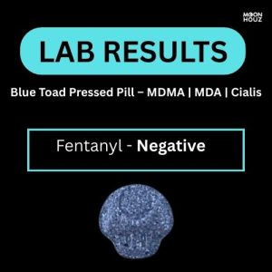 Alternative view of Blue Toad Pressed Pill - MDMA | MDA | Cialis