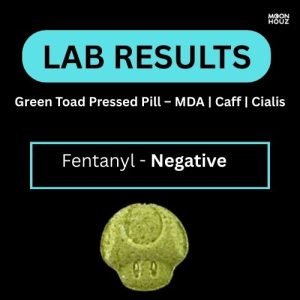Alternative view of Green Toad Pressed Pill - MDA | Caff | Cialis