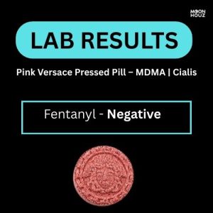 Alternative view of Pink Versace Pressed Pill - MDMA | Cialis