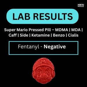 Alternative view of Super Mario Pressed Pill - MDMA | MDA | Caff | Side | Ketamine | Benzo | Cialis