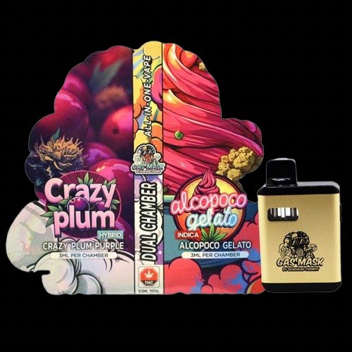 Crazy Plum Purple (HYBRID) x Alcopoco Gelato (INDICA)