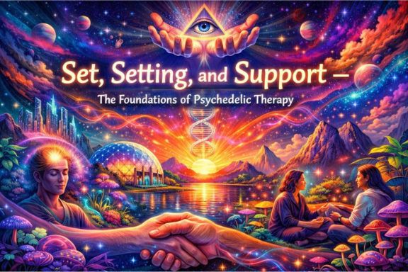 Set, Setting, and Support — The Foundations of Psychedelic Therapy - Moonhauz Set, Setting, and Support — The Foundations of Psychedelic Therapy - Moonhauz