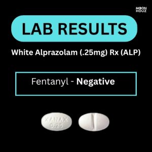 Alternative view of White Alprazolam (.25mg) Rx (ALP)