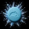 Ecstasy Pressed Pill - Blue Dolphin