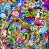LSD-25 240ug Blotter Tabs (Double Dose)- Eye Chaos
