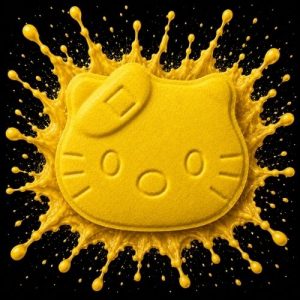 Yellow Hello Kitty - 100mg MDMA | 30mcg LSD