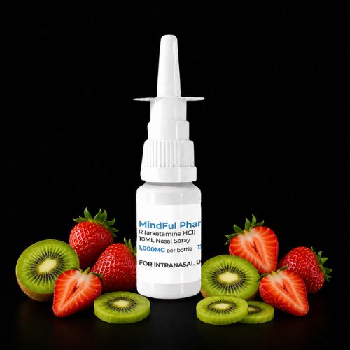 Ketamine Nasal Spray – Type R Strawberry Kiwi – Mindful Pharma - Moon Houz Ketamine Nasal Spray – Type R Strawberry Kiwi – Mindful Pharma