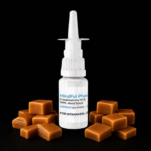 Ketamine Nasal Spray – Type S Caramel – Mindful Pharma - Moon Houz Ketamine Nasal Spray – Type S Caramel – Mindful Pharma