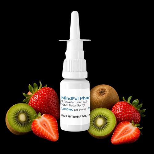 Ketamine Nasal Spray – Type S Strawberry Kiwi – Mindful Pharma - Moon Houz Ketamine Nasal Spray – Type S Strawberry Kiwi – Mindful Pharma